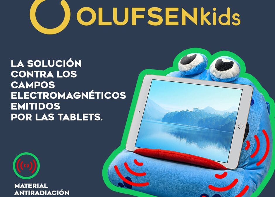 Innovador soporte de tablets para uso infantil