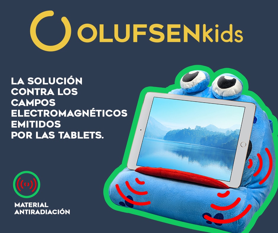 soporte olufsenkids radiacion moviles y tablets